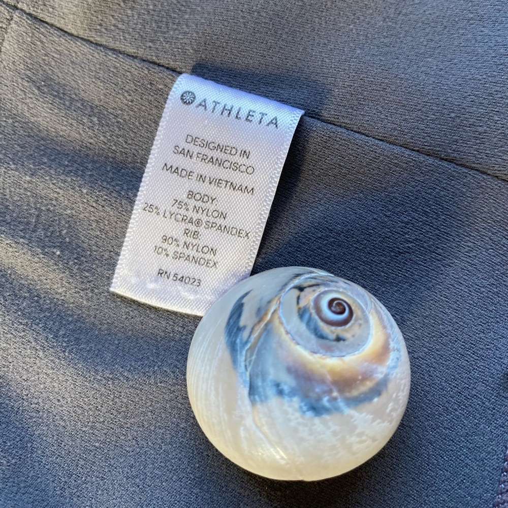Athleta Barre Flare Pant S Petite Silverbells/Taupe - Picture 11 of 11
